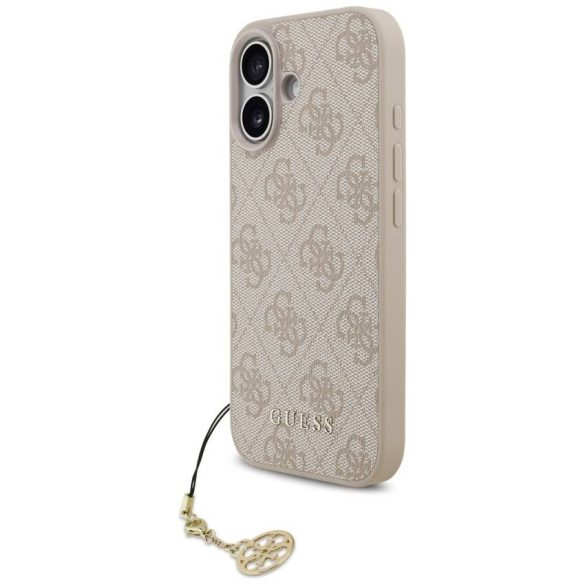 Guess 4G Charms Collection MagSafe tok iPhone 17 rózsaszínűhöz
