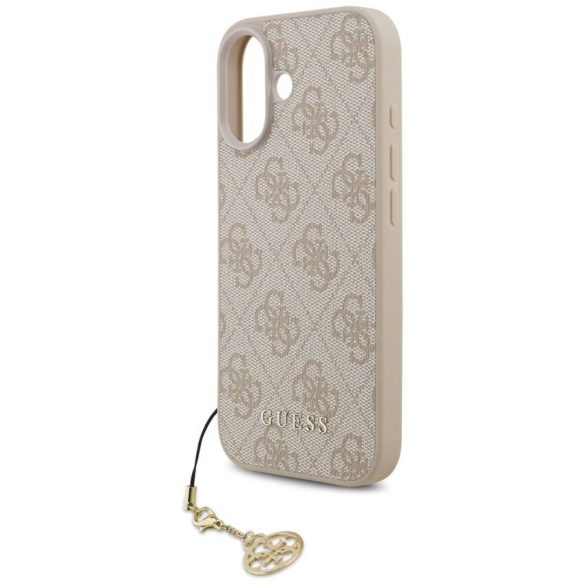 Guess 4G Charms Collection MagSafe tok iPhone 17 rózsaszínűhöz