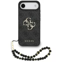   Guess 4G Strap 4G klasszikus logós tok iPhone Air készülékhez fekete