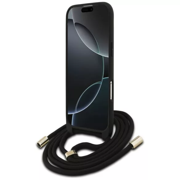 Tojás Guess 4G nagy logós zsinórtartó tok keresztbe iPhone Air barna