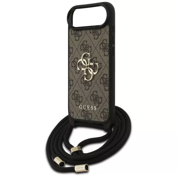 Tojás Guess 4G nagy logós zsinórtartó tok keresztbe iPhone Air barna