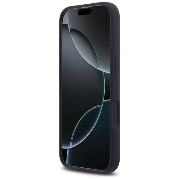 Red Bull szilikon túlméretezett függőleges logó MagSafe tok iPhone 17-hez Tengerészkék