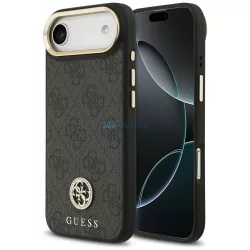 Tok Guess 4G Strass Logo MagSafe iPhone Air, fekete