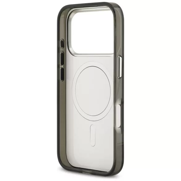 Karl Lagerfeld IML Aquarelle Karl & Logo Karl & Logo MagSafe tok iPhone 17 Pro-hoz Fekete