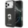 Karl Lagerfeld IML Aquarelle Karl & Logo Karl & Logo MagSafe tok iPhone 17 Pro Max-hoz Fekete