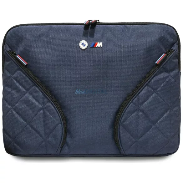 BMW Nylon Pockets & Metal Logo laptoptok 16" - sötétkék