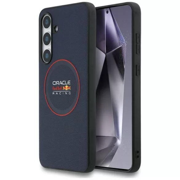 Red Bull tok Red Bull hálós piros gyűrűs MagSafe tok Samsung Galaxy S25 FE navy
