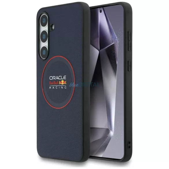 Red Bull tok Red Bull hálós piros gyűrűs MagSafe tok Samsung Galaxy S25 FE navy