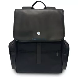 BMW Side Pockets Metal Logo hátizsák 15" - fekete