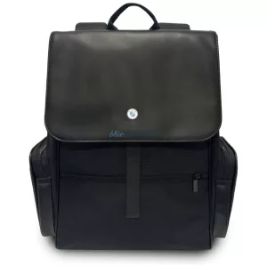 BMW Side Pockets Metal Logo hátizsák 15" - fekete