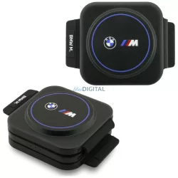   BMW M Q2 Print Logo 3 az 1-ben vezeték nélküli töltő - kék
