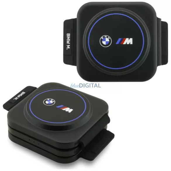 BMW M Q2 Print Logo 3 az 1-ben vezeték nélküli töltő - kék