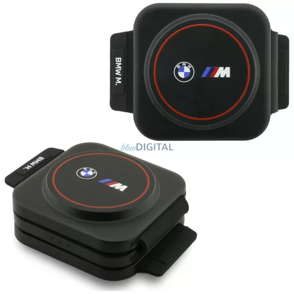 BMW M Q2 Print Logo 3 az 1-ben vezeték nélküli töltő - piros