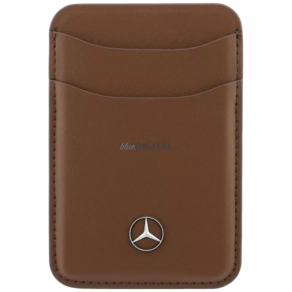 Mercedes Leather mágneses kártyatárca - camel
