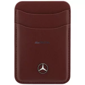 Mercedes Leather mágneses kártyatárca - piros
