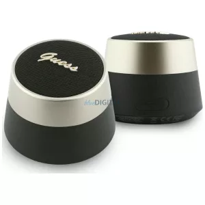 Speaker Bluetooth Guess 5W Script Metal  Logo black