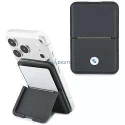 BMW Carbon Metal Logos MagSafe pénztárca - antracit