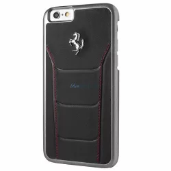  Ferrari keménytok FESEHCP6BKR iPhone 6/6S 488 fekete/piros varrott tok