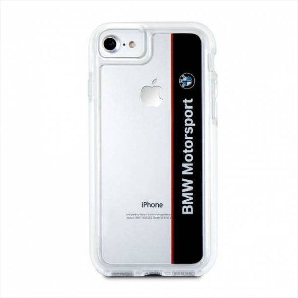Tok keménytok BMW BMHCP7SPVNA iPhone 7 /8/SE 2020 / SE 2022 átlátszó kék ütésálló tok