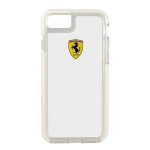 Ferrari keménytok FEGLHCP7TR iPhone 7/8 SE 2020 / SE 2022 átlátszó ütésálló tok