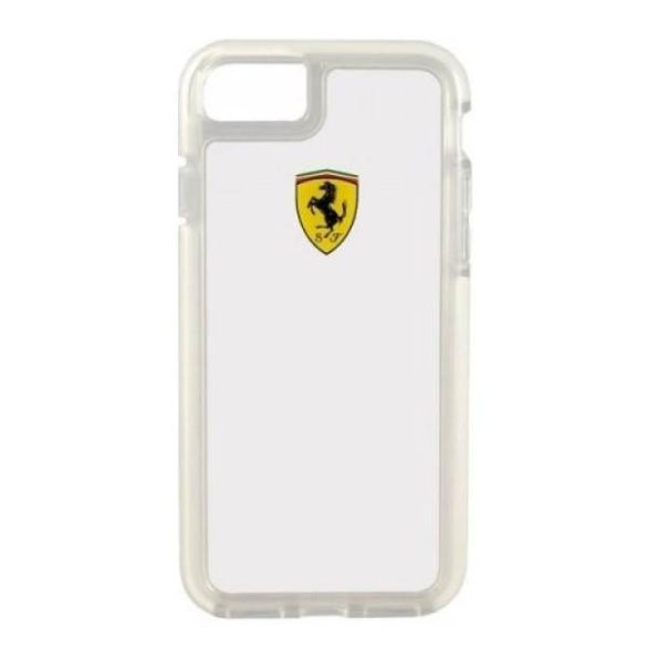Ferrari keménytok FEGLHCP7TR iPhone 7/8 SE 2020 / SE 2022 átlátszó ütésálló tok