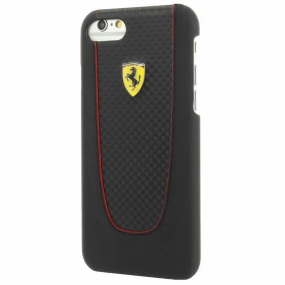 Ferrari keménytok FEPIHCP7BK iPhone 7/8 /SE 2020 / SE 2022 fekete Pit Stop tok