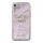 Guess GUHCP7GLUQPU iPhone 6/7/8 /SE 2020 / SE 2022 lila folyékony csillogó kristályos Party keménytok