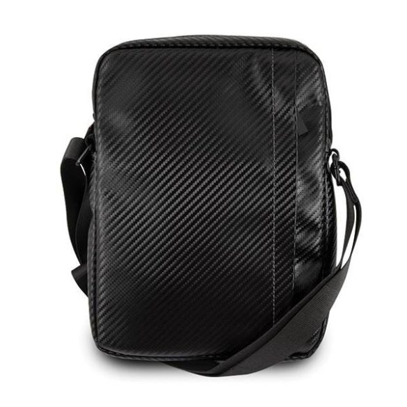 BMW Tablet táska 8" fekete Carbon / Kék csíkkal