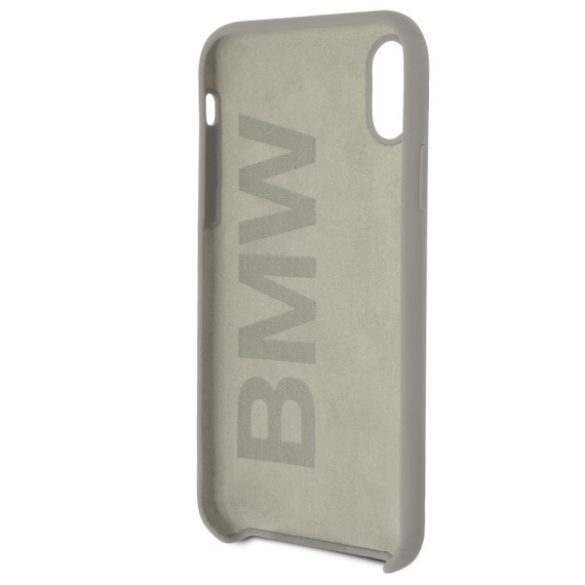 Etui keménytok BMW BMHCPXSILTA iPhone X bézs szilikon