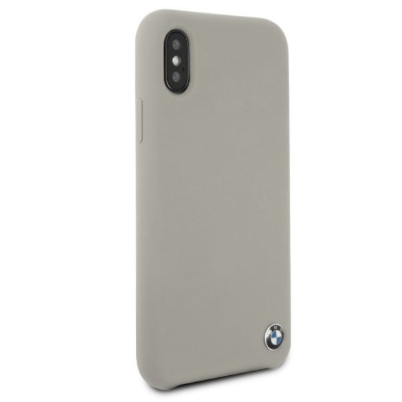 Etui keménytok BMW BMHCPXSILTA iPhone X bézs szilikon