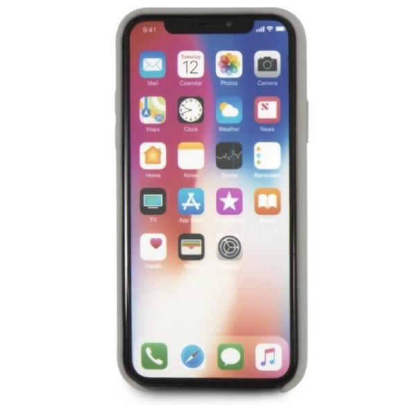 Etui keménytok BMW BMHCPXSILTA iPhone X bézs szilikon