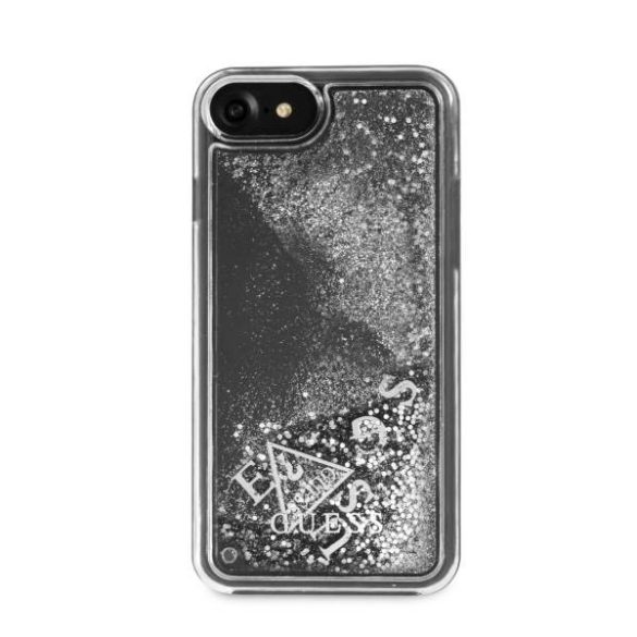 Guess GUHCI8GLUFLSI iPhone 7/8/SE 2020 / SE 2022 ezüst keménytok Glitter Liquid