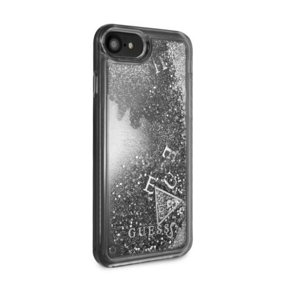 Guess GUHCI8GLUFLSI iPhone 7/8/SE 2020 / SE 2022 ezüst keménytok Glitter Liquid