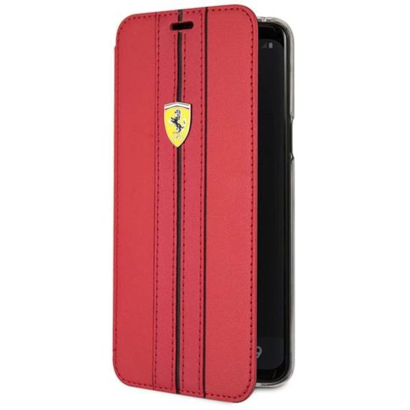 Ferrari könyvtok S9 G960 piros Urban tok