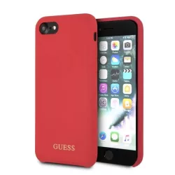   Guess GUHCI8LSGLRE iPhone 7/8/SE 2020 / SE 2022 piros szilikon keménytok