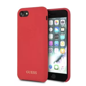 Guess GUHCI8LSGLRE iPhone 7/8/SE 2020 / SE 2022 piros szilikon keménytok