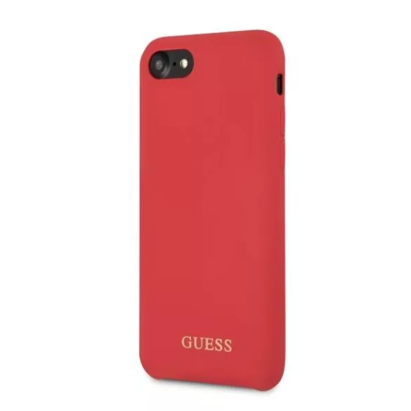 Guess GUHCI8LSGLRE iPhone 7/8/SE 2020 / SE 2022 piros szilikon keménytok