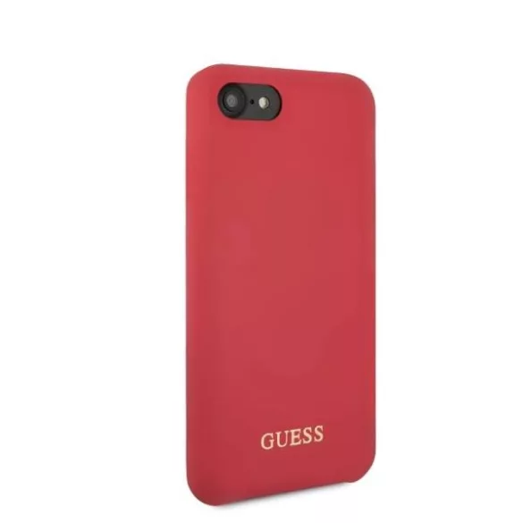 Guess GUHCI8LSGLRE iPhone 7/8/SE 2020 / SE 2022 piros szilikon keménytok