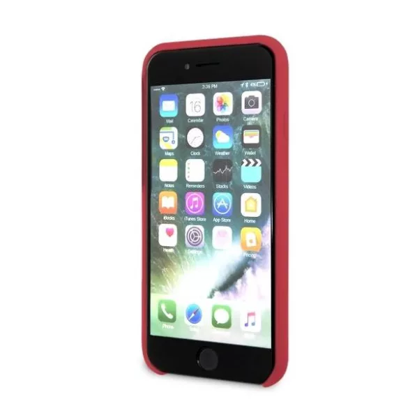 Guess GUHCI8LSGLRE iPhone 7/8/SE 2020 / SE 2022 piros szilikon keménytok