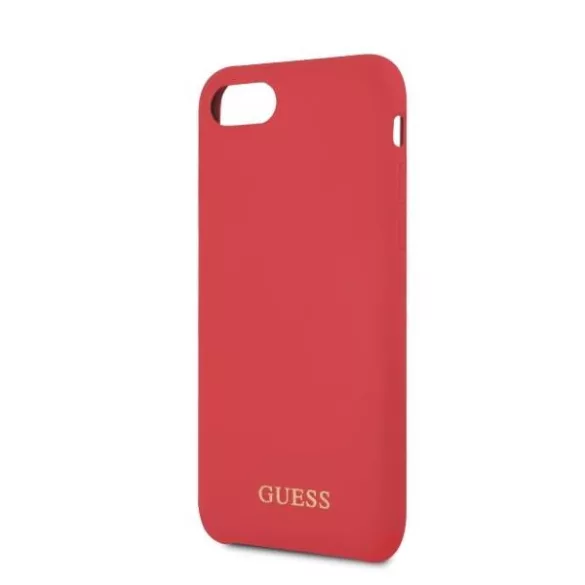 Guess GUHCI8LSGLRE iPhone 7/8/SE 2020 / SE 2022 piros szilikon keménytok
