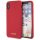 Guess GUHCPXLSGLRE Silicone tok iPhone X/XS - piros