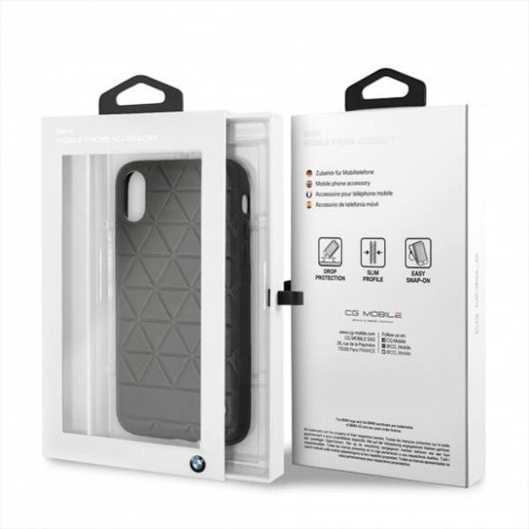 Tok keménytok BMW BMHCI65HEXBK iPhone Xs Max fekete
