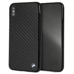   Tok keménytok BMW BMHCI65MBC iPhone Xs Max fekete Signature-Carbom