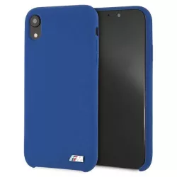   BMW BMHCI61MSILNA iPhone Xr kékszilikon M Collection keménytok