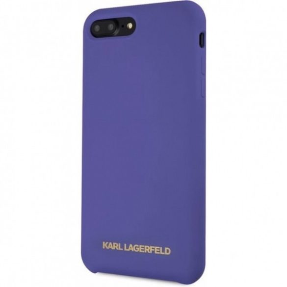 Karl Lagerfeld KLHCI8LSLVOG iPhone 7/8 Plus keménytok lila szilikon