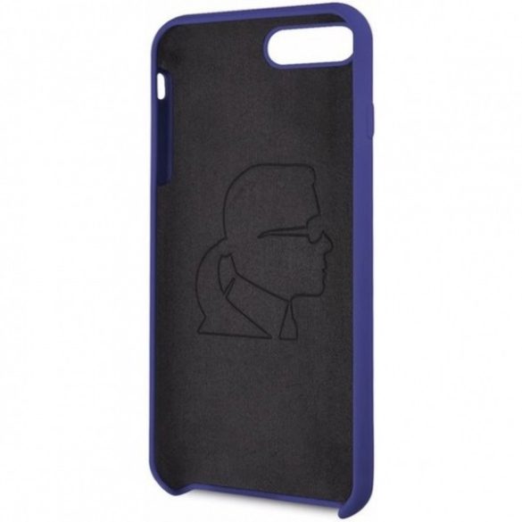 Karl Lagerfeld KLHCI8LSLVOG iPhone 7/8 Plus keménytok lila szilikon