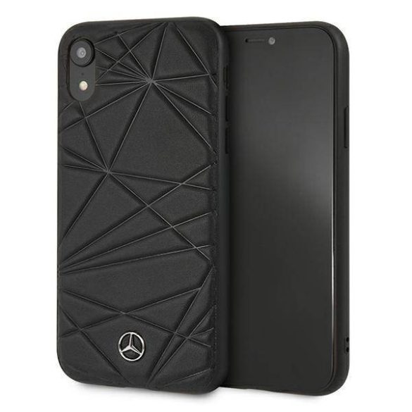 Mercedes MEPERHCI61QGLBK iPhone Xr fekete keménytok Twister