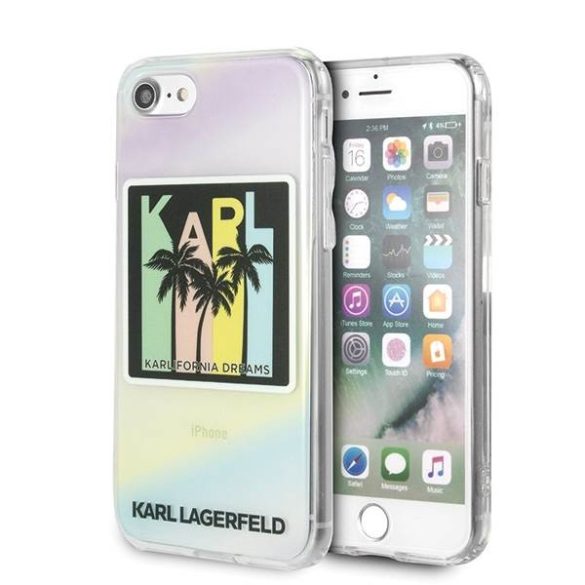 Karl Lagerfeld KLHCI8IRKD iPhone 7/8 SE 2020 / SE 2022 California Dreams keménytok California Dreams