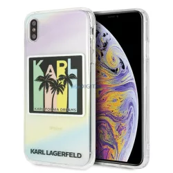   Karl Lagerfeld KLHCI65IRKD iPhone Xs Max California Dreams keménytok