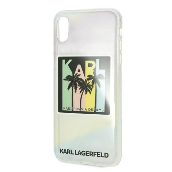 Karl Lagerfeld KLHCI65IRKD iPhone Xs Max California Dreams keménytok